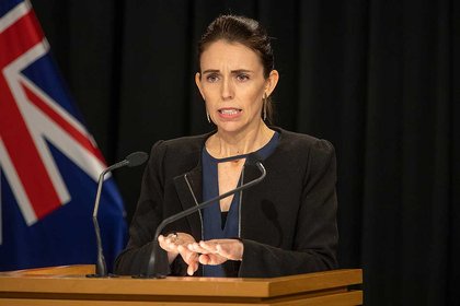 Prime Minister Jacinda Ardern.