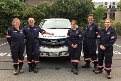 Massey aids animals affected by Nelson fires - image1