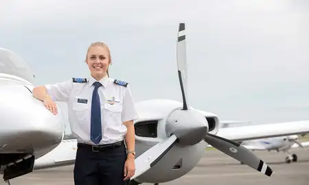 Aviation student soars to top of her class - image1