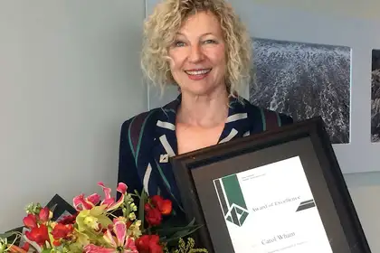 Dr Wham awarded Dietitians NZ Award of Excellence - image1