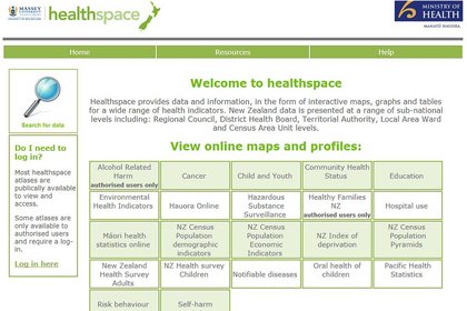 Launch of new online health data website - healthspace - image1