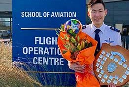 Massey Aviation student wins award - image1