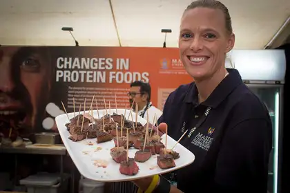 Taste-test new meat product at Central District Field Days - image1