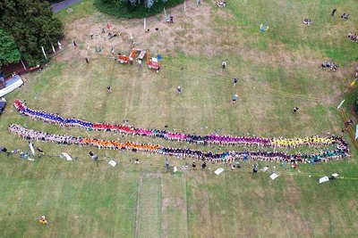 Mass uprising a world record for Massey students - image3