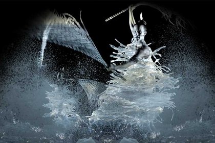 Still from Tūātea by Louise Potiki Bryant (Ngāi Tahu) 2020, featuring dancer Bianca Hyslop