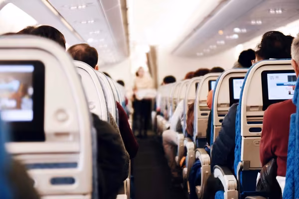 Airplane cabin