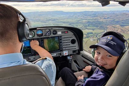 Aviation instructor flies high with precious cargo - image1