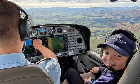 Aviation instructor flies high with precious cargo - image1