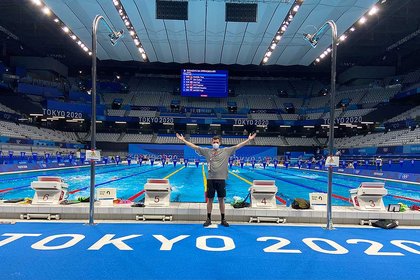 Zac Reid in Tokyo