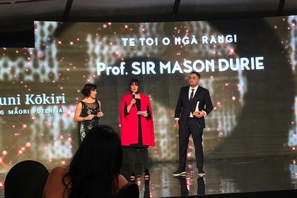 Lifetime achievement award goes to Sir Mason Durie - image1