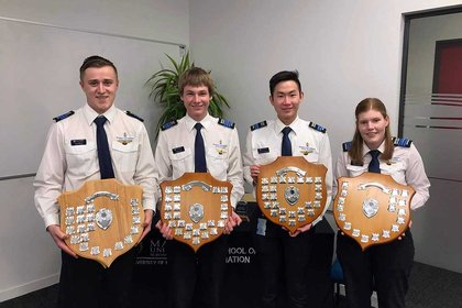 Four aviation students rise to the top at annual Wings ceremony  - image1
