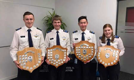 Four aviation students rise to the top at annual Wings ceremony  - image1