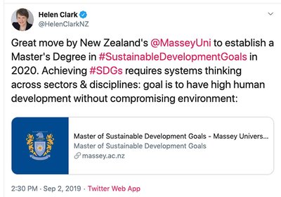 New degree tackles urgent issue of sustainability - image2