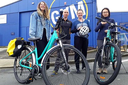Bike Share trial launched at Wellington campus  - image1