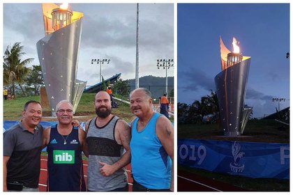 Massey mechatronics student lights up Pacific Games - image1