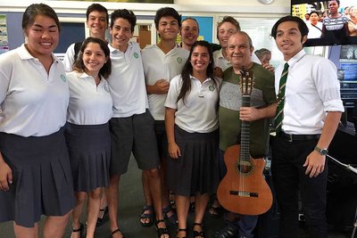 Panama musician in Spanish-Māori fusion  - image2