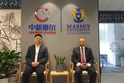 School of Aviation hits the airwaves in China - image1