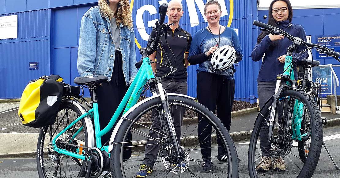 Wellington bike share scheme extended Massey University