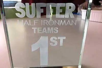 Staff suffer to win the "Suffer" Half Ironman - image2