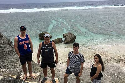 Ma'ara Ave family in Rarotonga
