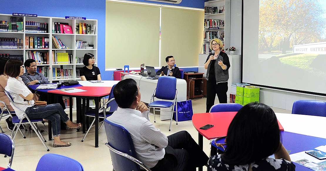 Massey's pre-degree pathway causes a stir in Vietnam - Massey University