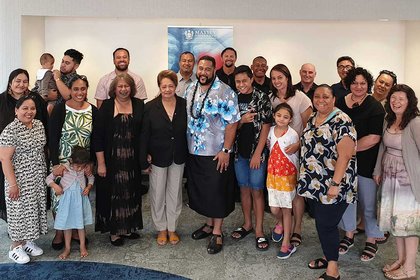 Youth focus for first Pacific Doctor of Social Work candidate - image1