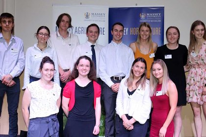 Primary industries and Massey Agriculture celebrate student success  - image1