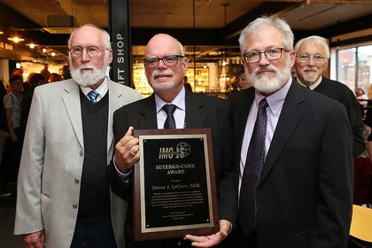 Professor honoured for contribution to mobility for the blind - image1