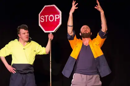 Kiwi road workers’ banter makes London stage  - image1