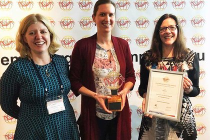 Award for quake aftershock emergency comms - image1