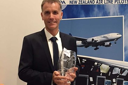 Massey instructor flying high with award - image1