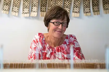 NZ gift to royal baby woven by textile design graduate - image1