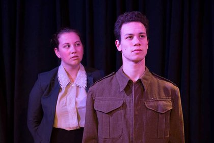 Palmy students take to streets for explosive WWI show - image1