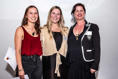 4.Saskia Jamieson, Lucy Grunfield and Anita Dykes from ECC New Zealand