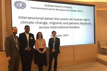 Student takes Pacific climate change issues to the UN - image1