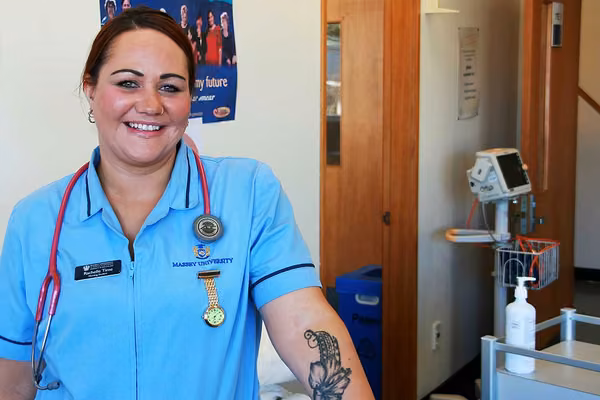 Bachelor of Nursing student Rachelle Time