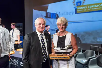School of Aviation recognises business manager - image1