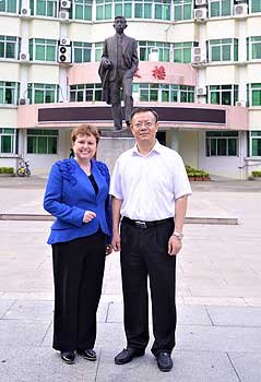 Vice-Chancellor visits universities in Guangzhou - image2