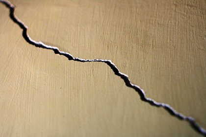 Wall cracks caused by poor foundations.