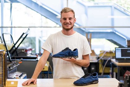 Rik Olthuis with his Voronoi Runners