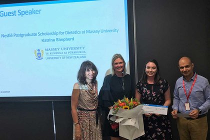 Nestlé awards postgraduate scholarship to dietetics student - image1