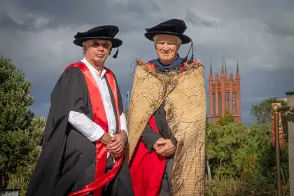 Māori visual artist awarded honorary doctorate - image1