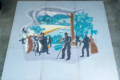 Mural search finds missing E Mervyn Taylor work - image1