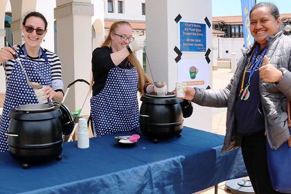 Auckland campus melts exam tension with hot drink - image1