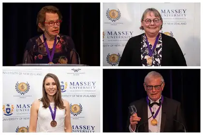 Massey recognises top alumni, teachers, researchers - image1