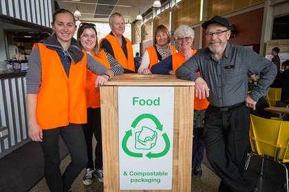Dining hall waste reduction plan implemented - image1