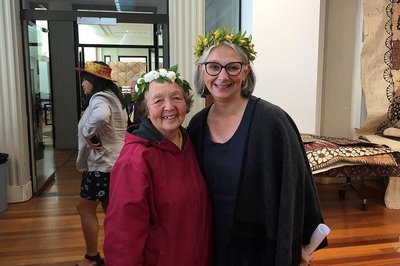 2Professor Claire Robinson and fono attendee Grace