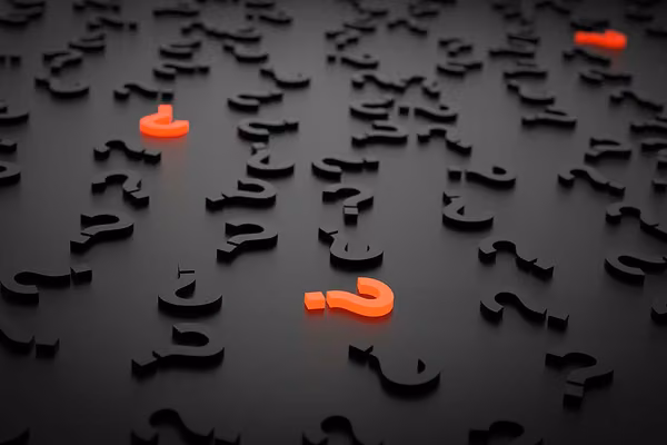 Question marks