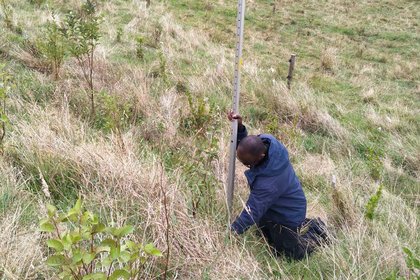 PhD student James Wangui