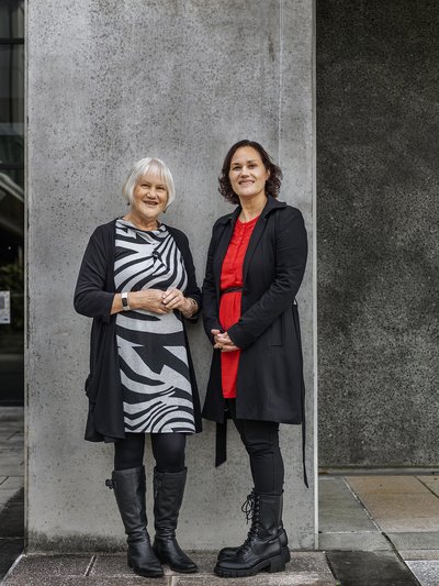 Professor Roberta Hunter and Associate Professor Jodie Hunter